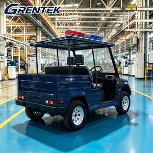 รถบรรทุกไฟฟ้า GRENTEK Strong Power Hammer สำหรับลาดตระเวน 5 ที่นั่ง ดัดแปลงสำหรับรถกอล์ฟ ใช้ลาดตระเวนในสวนสาธารณะและถนนที่ไม่เป็นสาธารณะ - Product Image 3