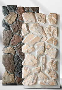 Panneau mural léger en fausse pierre PU Décor Rock Design Effet pierre 3d Facile à installer Revêtement en pierre intérieur et extérieur - Product Image 2