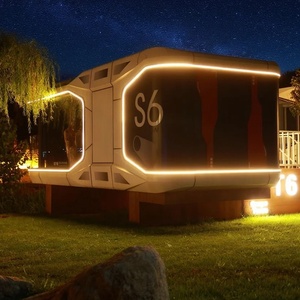Casa Cápsula Móvil Prefabricada Inteligente de Estilo Moderno con Gran Espacio y Múltiples Funciones para Hotel y Apartamento - Product Image 5
