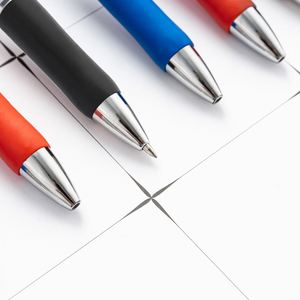 Promotional Transparent Plastic Ball Point <b>Pen</b> With 0.7MM Press Customized Logo Printed for Office Student Stationery - Product Image 2