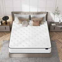 8 pouces bien dormir pas cher matelas compressé matelas de lit hybride orthopédique poche matelas à ressorts roi reine Double