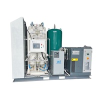 Système de production d'oxygène PSA conteneurisé sur châssis, générateur d'oxygène professionnel pour usage médical
