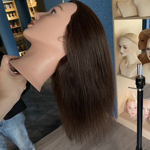 Testina Manichino per Parrucchieri in Capelli Umani 100% Veri per Pratica e Formazione - Product Image 5