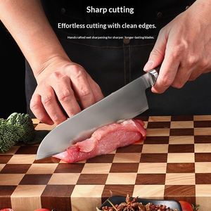 China Yangjiang Damascus <b>Knife</b> Set Japanese Style Chef <b>Knife</b> Meat Cutting Fruit Vegetable <b>Kitchen</b> Cooking <b>Sharp</b> <b>Kitchen</b> <b>Knife</b> - Product Image 4
