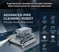 Sistema de Reciclaje de Aceite Usado Comercial, Robot Inteligente de Limpieza Automática de Tuberías, Limpieza Rápida de Conductos