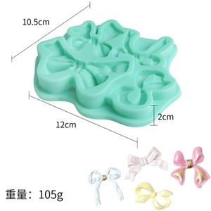 Molde de Silicona Antiadherente de Grado Alimenticio Hecho a Mano, Serie 3, Flores de Durazno, Moldes para Decoración de Pasteles con Fondant - Product Image 5