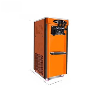 MK-25C 2000W 25L/H Multicolore 3 Saveurs Ice Cream Machine with 220V 1 Year Warranty for Bakery - Product Image 5