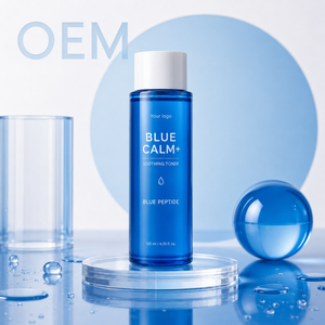 Tónico Calmante Blue Calm+ 120ml, Péptido Azul, Péptido de Cobre, Líquido Calmante para Piel Sensible, Logotipo Personalizado OEM - Product Image 2