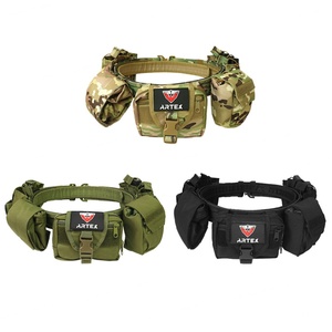 Cinturón Táctico de Alta Calidad con Bolsa de Cintura, Poliéster 1000D, Nuevo, Personalizado, para Entrenamiento al Aire Libre, Hebilla Rápida, Bolsa Molle, Cinturón Táctico para Hombre - Product Image 6