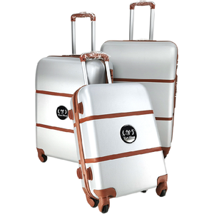 Valises rigides en ABS pour voyage, légères, avec roulettes, vente en gros - Product Image 1
