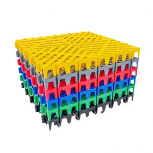 Baldosas de Plástico PP Resistentes para Piso de Garaje, Alfombrillas de Plástico Ventiladas e Impermeables para Uso en Interiores y Diseño Gráfico - Product Image 3