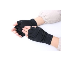 Vente en gros de gants antidérapants avec logo personnalisé pour sports de plein air gants de fitness en silicone pour entraînement de gymnastique cyclisme gant demi-doigts