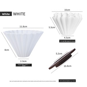 ชุดกรองกาแฟเซรามิกแบบดริปพร้อมกาน้ำร้อน ทำจากเซรามิกเนื้อ Bone China สำหรับการชงกาแฟแบบแมนนวล - Product Image 6