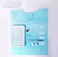 Kit dentaire médical jetable populaire JIAXINMEDICAL JXYYF01 Classe I, OEM/ODM acceptable, composé de coton et de silicone