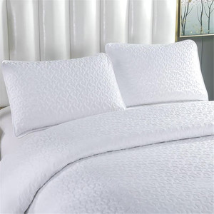 Couvre-<span class=keywords><strong>lit</strong></span> en microfibre <span class=keywords><strong>de</strong></span> style américain classique, personnalisé, écologique, 300TC, antistatique, respirant, uni, teint en pièce, <span class=keywords><strong>pour</strong></span> usage domestique - Product Image 3