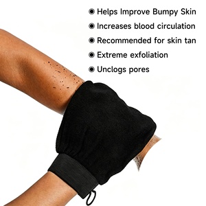 Guante Exfoliante Corporal de Fibra Viscosa, Guante de Ducha para Masaje Spa, Eliminador de Piel Muerta, Guantes de Baño para Limpieza Corporal - Product Image 3