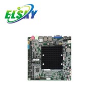 Motherboard Embedded ATX ELSKY M415F Tanpa Kipas Harga Terjangkau, Quad Core 2.0GHz J4125 6C DDR4 GPIO SIM Card LVDS RS232 COM