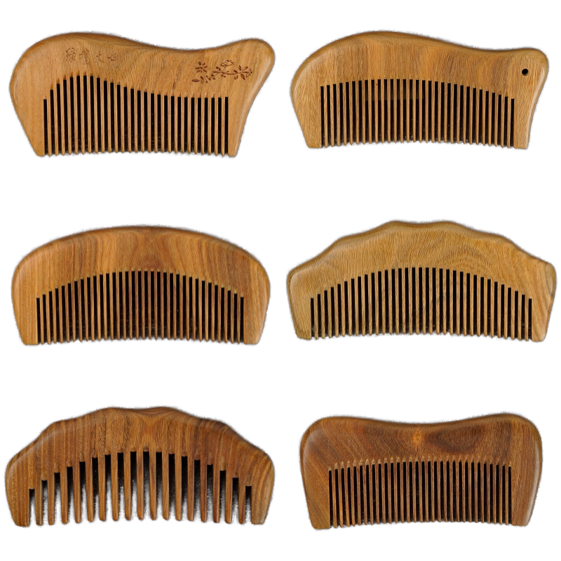 Custom Logo Classic Wooden Massage Hair
