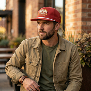 Gorra de 5 Paneles de Alto Rendimiento con Logotipo Personalizado Premium y Parche de Cuero Grabado para Golf y Actividades al Aire Libre SHINY - Product Image 4