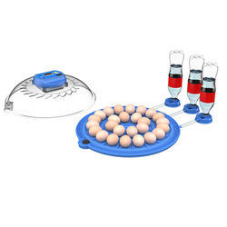 Incubateurs à œufs pour 80 œufs avec retourneur automatique et contrôle de température, petit incubateur numérique pour poulets et oiseaux - Product Image 2
