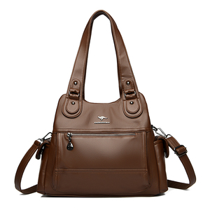 Nouveau Sac à Main de Créateur Tendance pour Femme, Grand Fourre-Tout en Cuir PU Souple, Sac à Bandoulière Élégant - Product Image 5