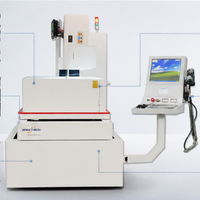 Machines de découpe à fil CNC à grande vitesse, moteur servo multi-coupes avec finition de surface supérieure Ra 0,8μm, coupe-fil EDM WEDM