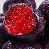 Plum Hitam Cina Kualitas Premium 10kg Pflaume Buah Segar Pemasok Ekspor