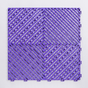 Solution d'entretien de voiture PP Carreaux de sol en plastique emboîtables pour lave-auto Carreaux de sol modulaires ventilés pour <span class=keywords><strong>garage</strong></span> pour atelier - Product Image 4