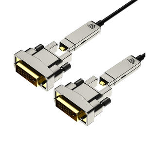 Fibre optique active ultra-haute vitesse 4K 8K <span class=keywords><strong>Micro</strong></span> <span class=keywords><strong>HDMI</strong></span> <span class=keywords><strong>DVI</strong></span> Displayport <span class=keywords><strong>vers</strong></span> <span class=keywords><strong>DVI</strong></span> câble pour l'ingénierie Pipline - Product Image 2