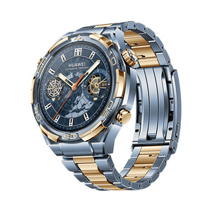 2025 nuevo reloj Ultimate <span class=keywords><strong>Master</strong></span> Design NFC ECG + PPG BT llamada GPS rastreador de movimiento brújula pulsera Hign End 18K oro reloj inteligente - Product Image 1