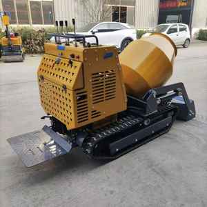 Mezclador de hormigón diésel móvil de venta de fábrica con bomba Mini bomba de hormigón y mezclador para la construcción - Product Image 2