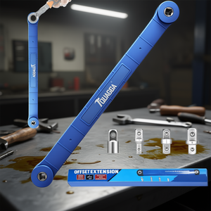 Llave de Extensión Offset Touagga, Adaptadores de Cuadradillo de 1/2, 1/4 y 3/8, Universales para Diversas Aplicaciones - Product Image 2