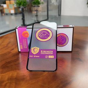 Protector de pantalla de vidrio templado ESD Anti-Shock HD para <span class=keywords><strong>iPhone</strong></span> 12 PRO MAX Premium Cover para máxima protección - Product Image 6