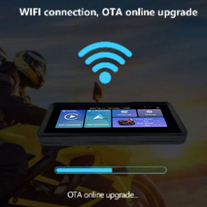 Pantalla de navegación para motocicleta CarPlay Android Auto 6,3 "Pantalla HD actualización OTA brillante IPS TPMS compatible con cualquier <span class=keywords><strong>Moto</strong></span> - Product Image 3