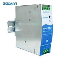 ZGQNYI 24V 5A 120W NDR-120-24 AC ke DC DIN Rail Switching Power Supply untuk Otomasi Pabrik Sistem AGV Mesin Pengemasan