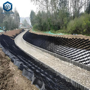 Géocell en plastique pas cher de 50 mm, grille de sol perforée pour le drainage <span class=keywords><strong>des</strong></span> eaux pluviales - Product Image 3