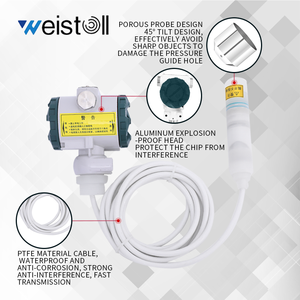 Weistoll son yüksek kaliteli seviye sensörü 4-20ma antiseptik tetraflorür su seviyesi verici - Product Image 6
