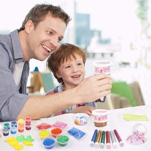 Hot Sale Educational Making Slime <b>Kit</b> Charms Glitter Accessories Toy <b>Crystal</b> Clear Slime Kids Toy - Product Image 6