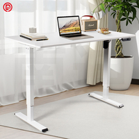 Bureau électrique ergonomique, dernier design, durable, avec contrôleur de hauteur réglable, en métal, pour étudiants/directeurs