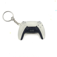Porte-clés de style dessin animé Data Frog pour Playstation 5, accessoires de jeu, cadeau, porte-clés PS5