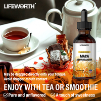 Lifeworth Cordyceps Male Healthcare Oyster Extract Liquid Améliorer l'endurance Anti Fatigue Hommes Oyster Maca Oral Liquid