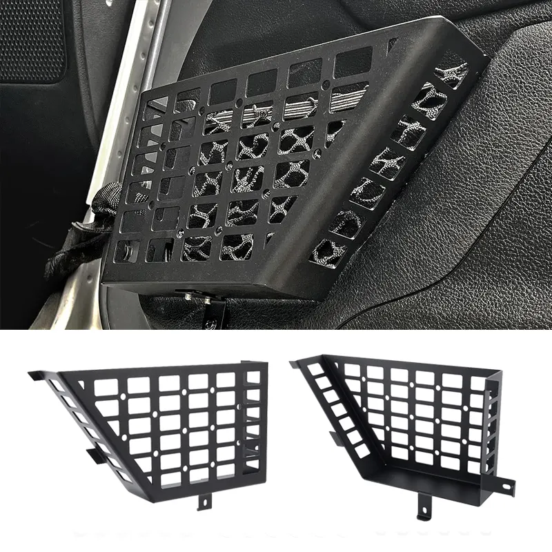 Heiß verkaufte taktische Seitentür einsatz Organizer Box Aufbewahrung tasche aus Stahl legierung für Jeep Wrangler JK