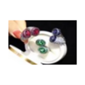 Unique Design Jewelry 925 Sterling <b>Silver</b> Pave <b>Adjustable</b> Cubic Zirconia Cocktail <b>Ring</b> for Women - Product Image 1