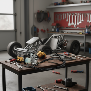 Kit de maître-cylindre de frein hydraulique universel Hammerhead Kd150brkit pour la réparation des freins de karting - Product Image 2