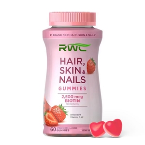 热销2026年新设计软糖护发护肤OEM自有品牌软糖 - Product Image 1