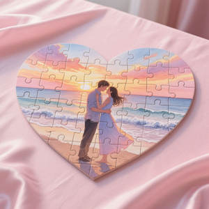 Puzzle Puzzle personalizzato cuore migliore vendita per adulti Puzzle per tutte le serie Puzzle personalizzati all'ingrosso - Product Image 1