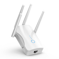 Nuevo Repetidor WiFi Inalámbrico 2026 de 300Mbps, Repetidor de Señal de Red Doméstica de 2.4GHz, Punto de Acceso Inalámbrico para Hogar y Oficina