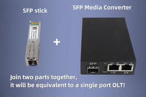 Best Selling ZISA Mini GPON <strong>OLT</strong> STICK Single Port <strong>OLT</strong> Supports up to 32 ONUs Fiber <strong>Optic</strong> Equipment Use for <strong>FTTH</strong> GPON <strong>OLT</strong> - Product Image 4
