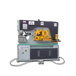 Jiuying q35y điều khiển AC động cơ hoặc biến tần sắt công nhân ironworker Máy Punch punzonadora q35y 60T 90t 120t 160t 200