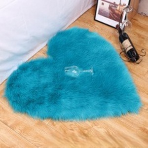 Alfombra Rosa para Niñas, Alfombra Peluda para Niños, Alfombra Suave para Sala de Estar, Decoración, Alfombra Grande y Esponjosa Roja - Product Image 3